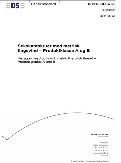 Standards PDF Cover Page