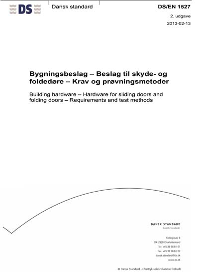 Standards PDF Cover Page