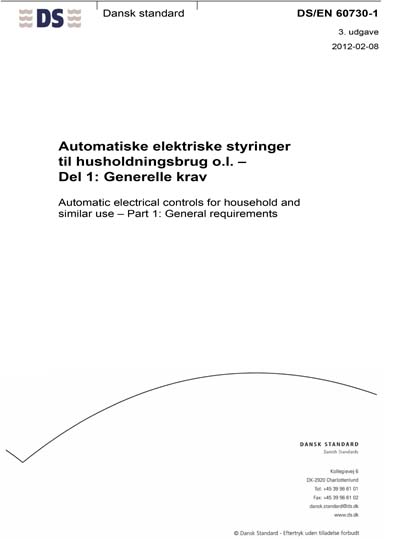 Standards PDF Cover Page