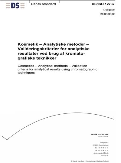 Standards PDF Cover Page