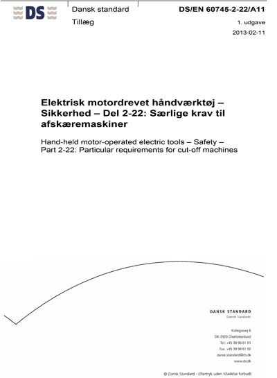 Standards PDF Cover Page