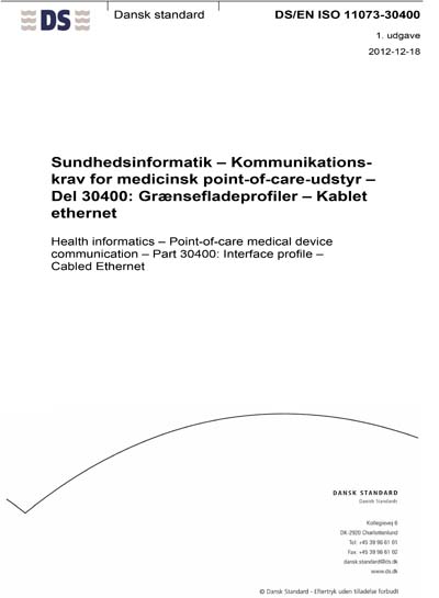 Standards PDF Cover Page