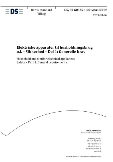 Standards PDF Cover Page