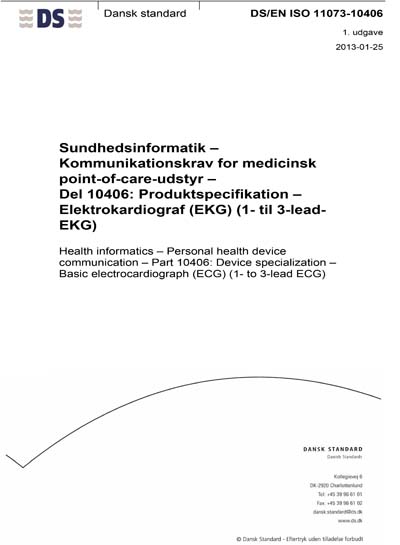 Standards PDF Cover Page