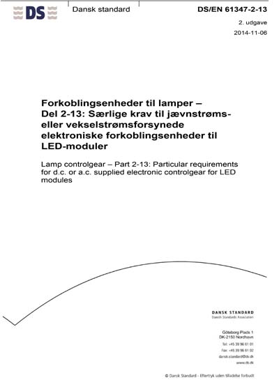 Standards PDF Cover Page