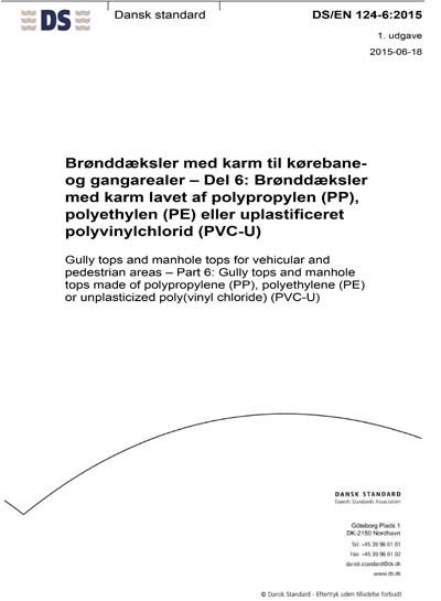 Standards PDF Cover Page