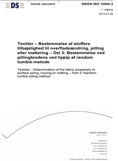 Standards PDF Cover Page