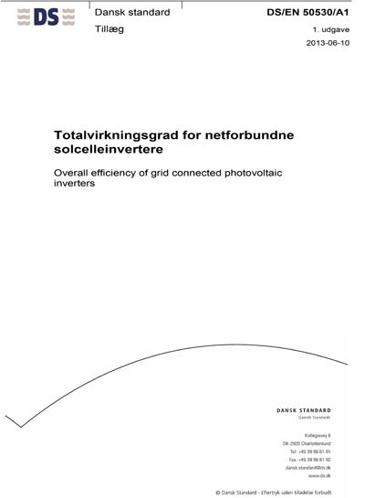 Standards PDF Cover Page