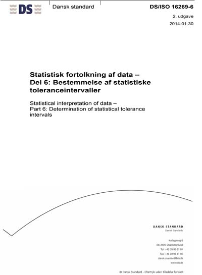 DS/ISO 16269-6:2014 - Statistical interpretation of data - Part 6 ...
