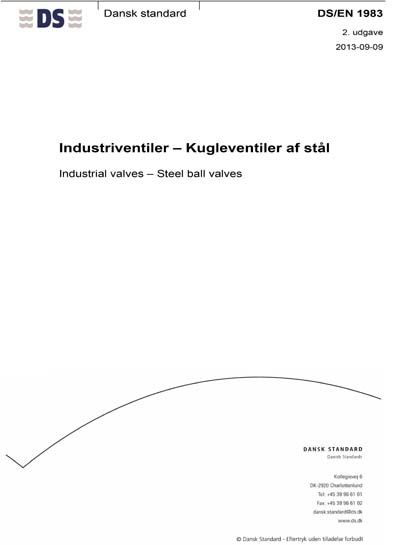 Standards PDF Cover Page