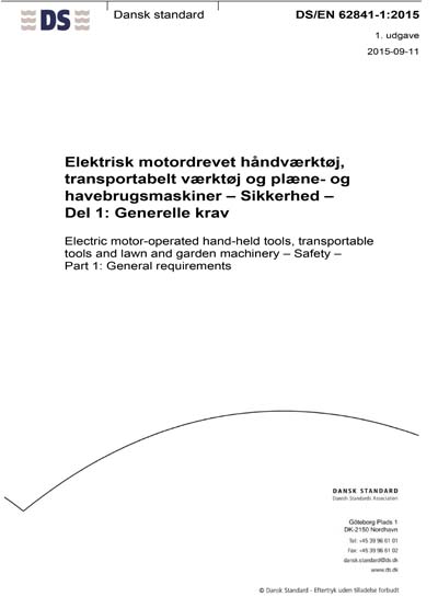 Standards PDF Cover Page