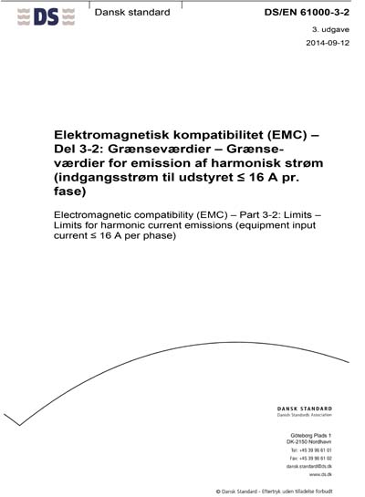 Standards PDF Cover Page