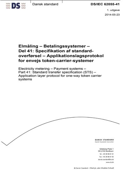 Standards PDF Cover Page