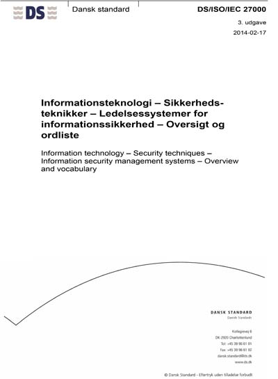 Standards PDF Cover Page