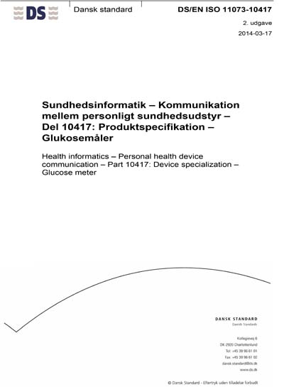 Standards PDF Cover Page