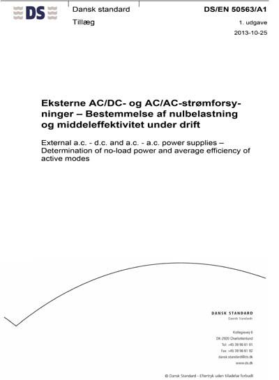 Standards PDF Cover Page