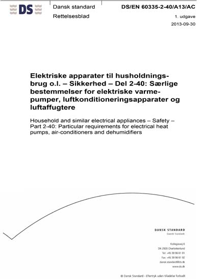 Standards PDF Cover Page