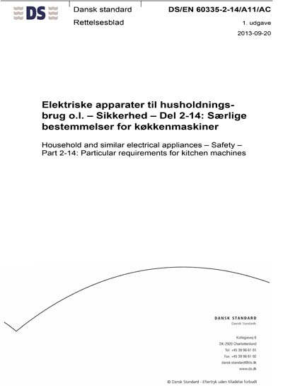 Standards PDF Cover Page