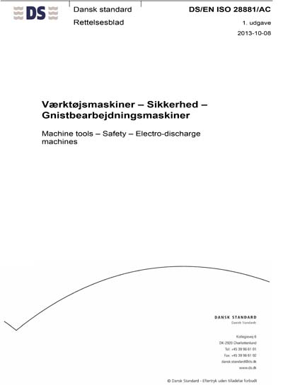 Standards PDF Cover Page