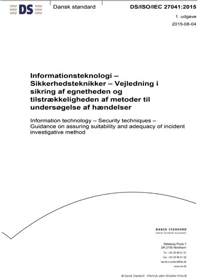 Standards PDF Cover Page