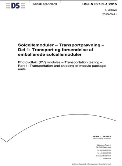 Standards PDF Cover Page