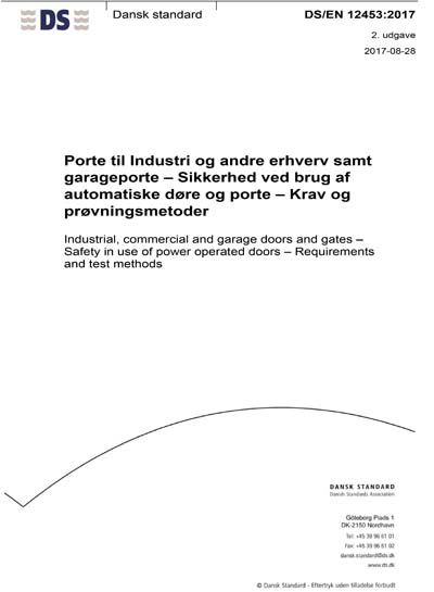 Standards PDF Cover Page