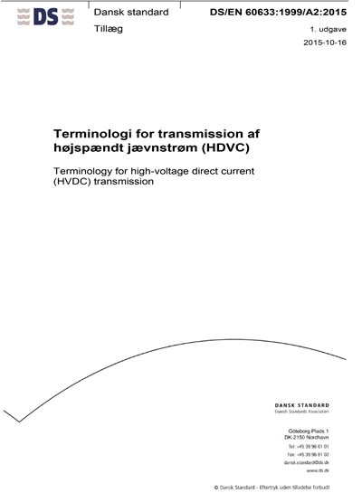 Standards PDF Cover Page