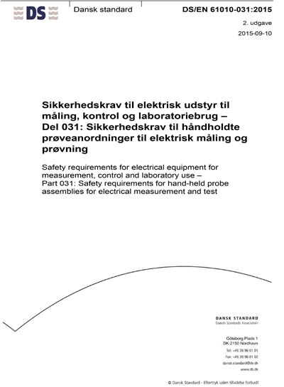 Standards PDF Cover Page