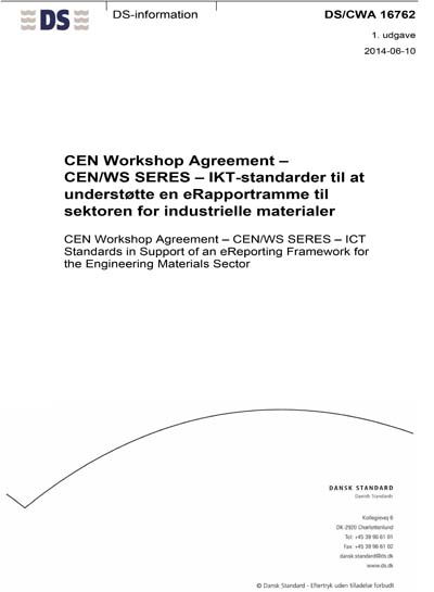 Standards PDF Cover Page