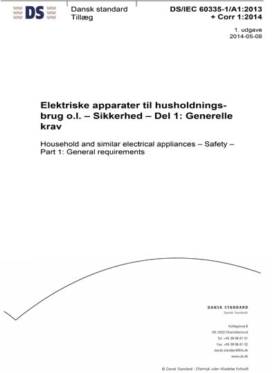 Standards PDF Cover Page