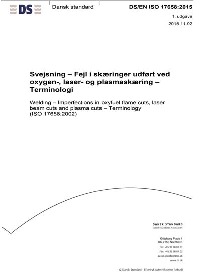 Standards PDF Cover Page