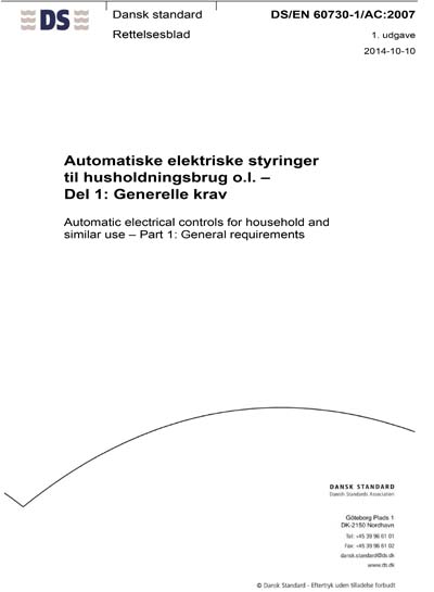 Standards PDF Cover Page