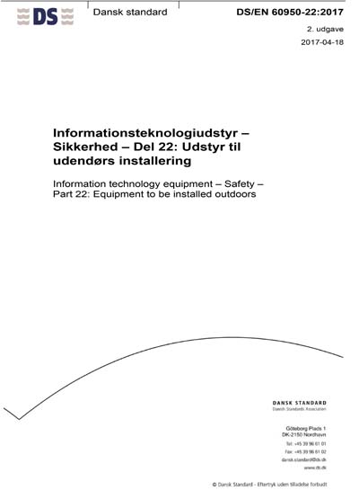 Standards PDF Cover Page