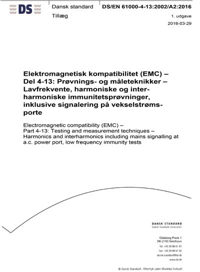 Standards PDF Cover Page