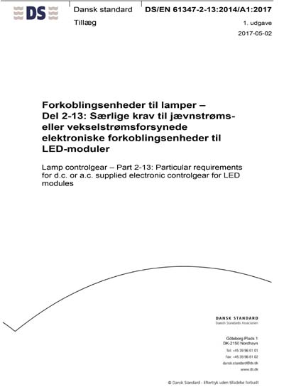 Standards PDF Cover Page
