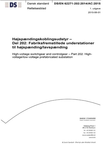Standards PDF Cover Page