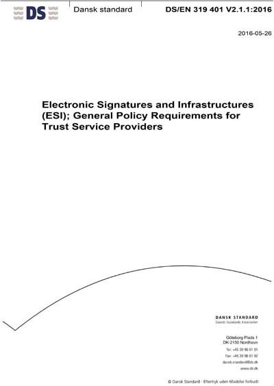 Standards PDF Cover Page