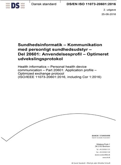 Standards PDF Cover Page