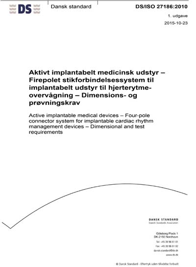 Standards PDF Cover Page