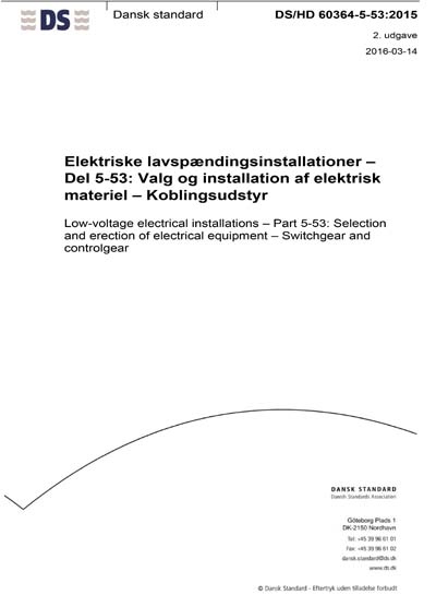 Standards PDF Cover Page