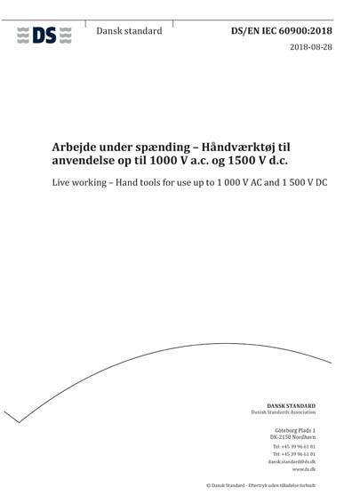 Standards PDF Cover Page