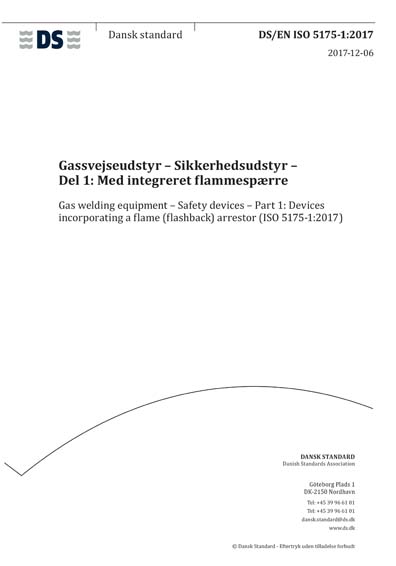 Standards PDF Cover Page