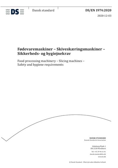 Standards PDF Cover Page