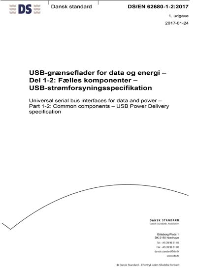 Standards PDF Cover Page