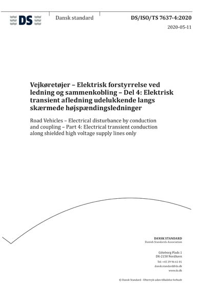 Standards PDF Cover Page