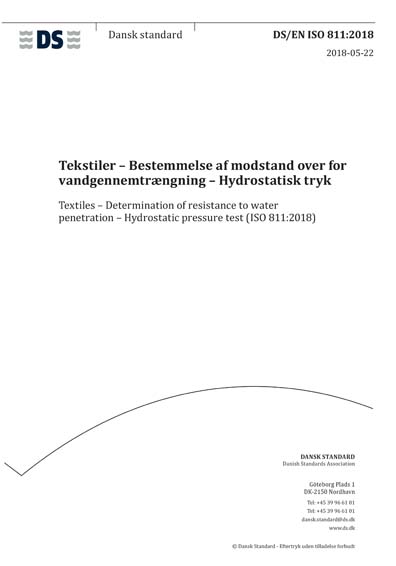 Standards PDF Cover Page