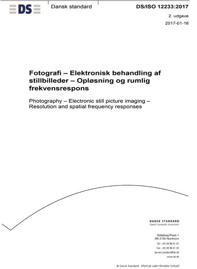 Standards PDF Cover Page