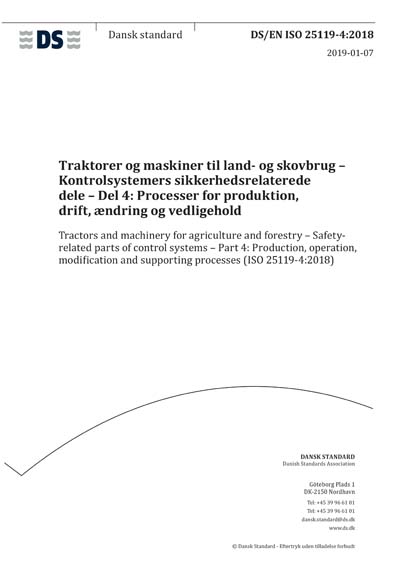 Standards PDF Cover Page