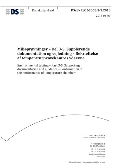 Standards PDF Cover Page