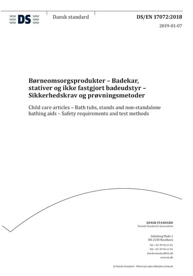 Standards PDF Cover Page